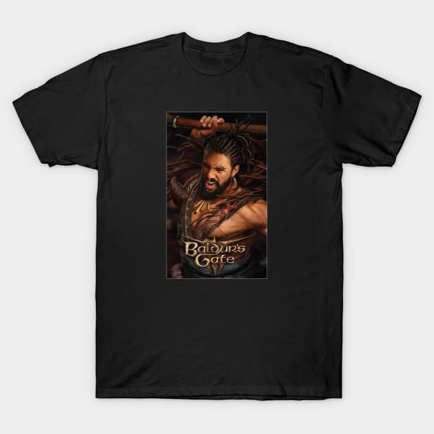 baldurs gate 3 Barbarian T-Shirt by Shapwac12